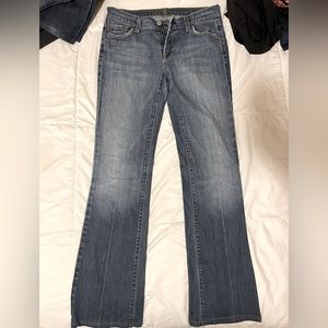 7 for all mankind size 30 medium wash jean bootcut